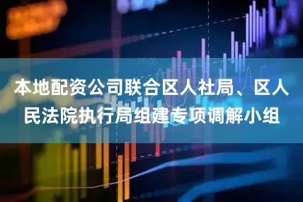 本地配资公司联合区人社局、区人民法院执行局组建专项调解小组